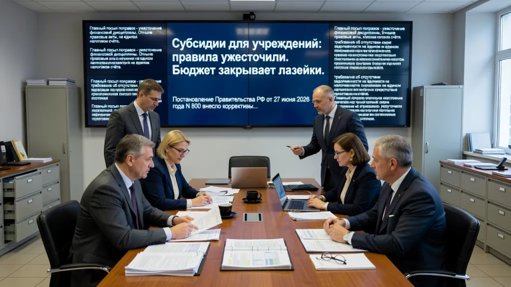Субсидии для учреждений: правила ужесточили. Бюджет закрывает лазейки