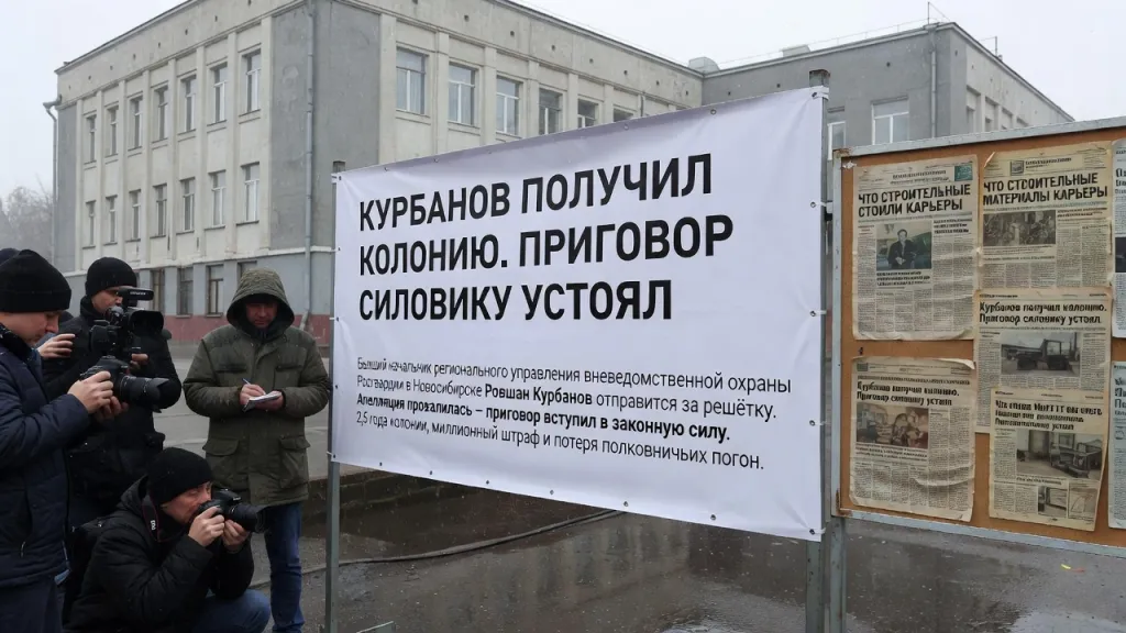 Курбанов получил колонию. Приговор силовику устоял